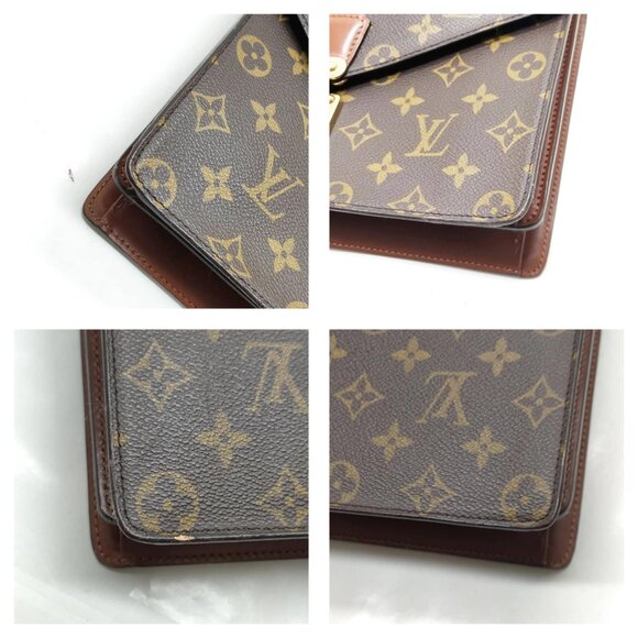 Louis Vuitton Concorde Brown Monogram Hand Bag mon684-101625 - Picture 9 of 16